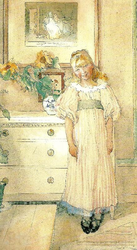 Carl Larsson solrosorna Germany oil painting art